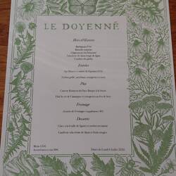 Le Menu