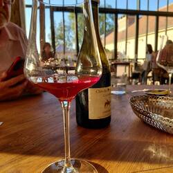 And a very pink pinot