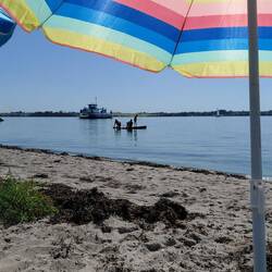 Strandzeit am Nachmittag