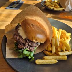 Die Belohnung heute. Elchburger!