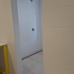 No privacy when showering tonight!!