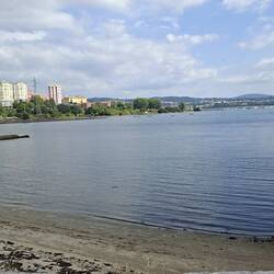 Walked a couple of kilometers by the sea