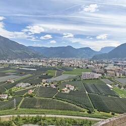Aussicht auf Bozen