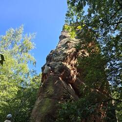 Die Kletterfelsen