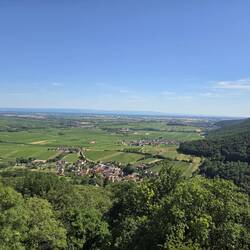 Aussicht von der Ruine Neukastell
