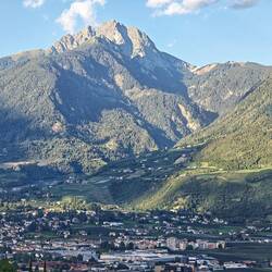 Blick auf den Ifinger und Meran (Südteil)