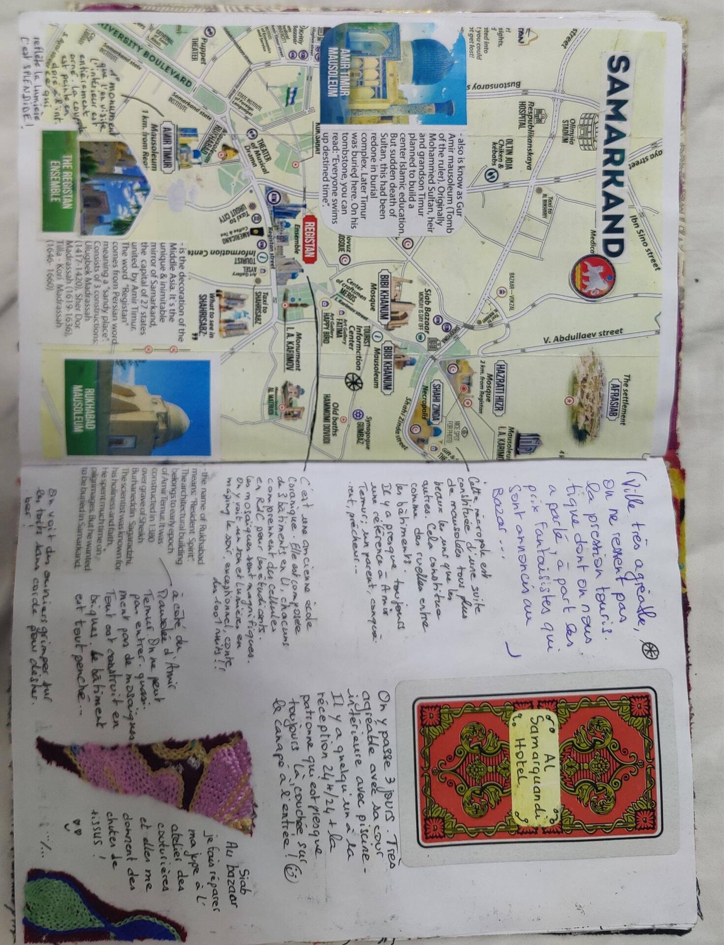 Extrait de mon carnet de voyage