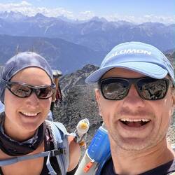 3035m - wahrscheinlich unser höchster Punkt auf der ganzen via alpina