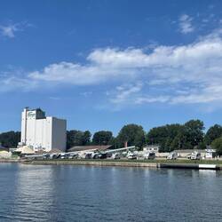 Stellplatz am Kreishafen Rendsburg