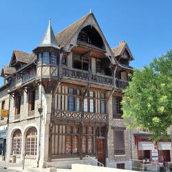 Beautiful medieval house in the middle of the village
