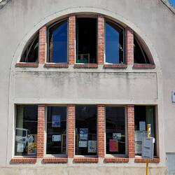 La Biblioteque - library with very interesting windows