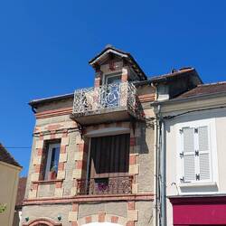Beautiful window and door in Samois-sur-Seine
