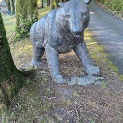 Art around Woodlands campsite - Bear