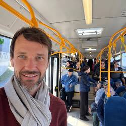 On the Nuuk bus...