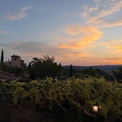 Guten Morgen in der Villa San Lucchese