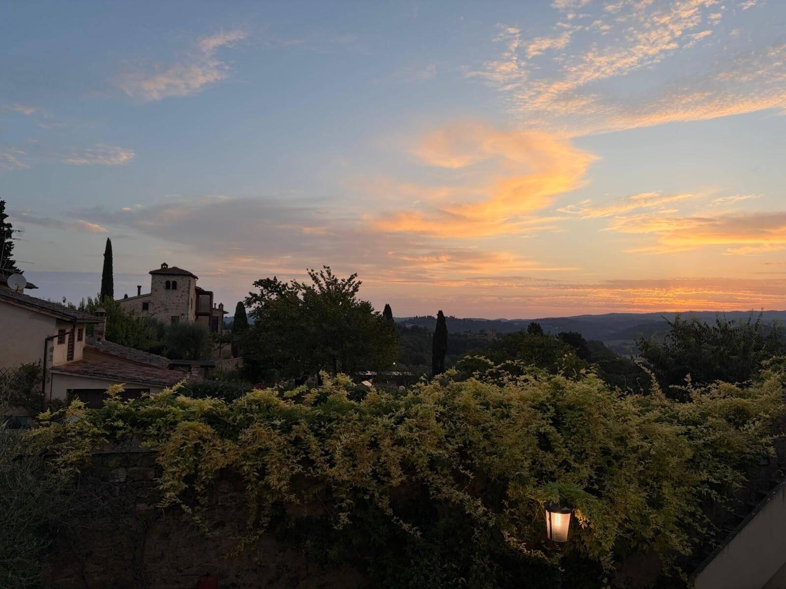 Erwachen in der Villa San Lucchese