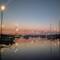... ankernde Boote in der Nacht ...