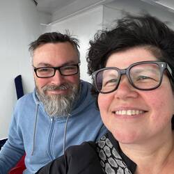 Frischer Wind auf dem Oberdeck
