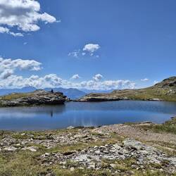 Und wieder kamen wir an einem schönen See vorbei