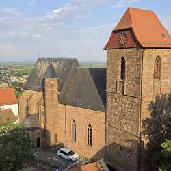 Die Dorfkirche.
