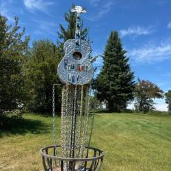 Artwork on golf course