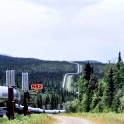 Pipeline von Norden bis Valdez