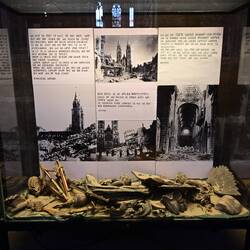 Lorenzkirche after the Allied bombing