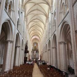 und damit fast so groß wie Notre Dame in Paris