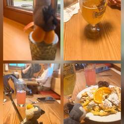 Pünktlich zum Gewitter in der Gögealm zur Kaiserschmarrnpause