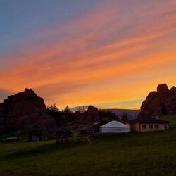 Abendglühen