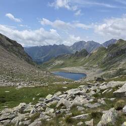 Ausblick Richtung Pfunderer Berge - hier waren wir 2017 schon