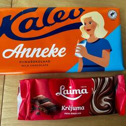 Die Schokoladen werden größer. Argument des Kapitäns: Die war im Angebot!