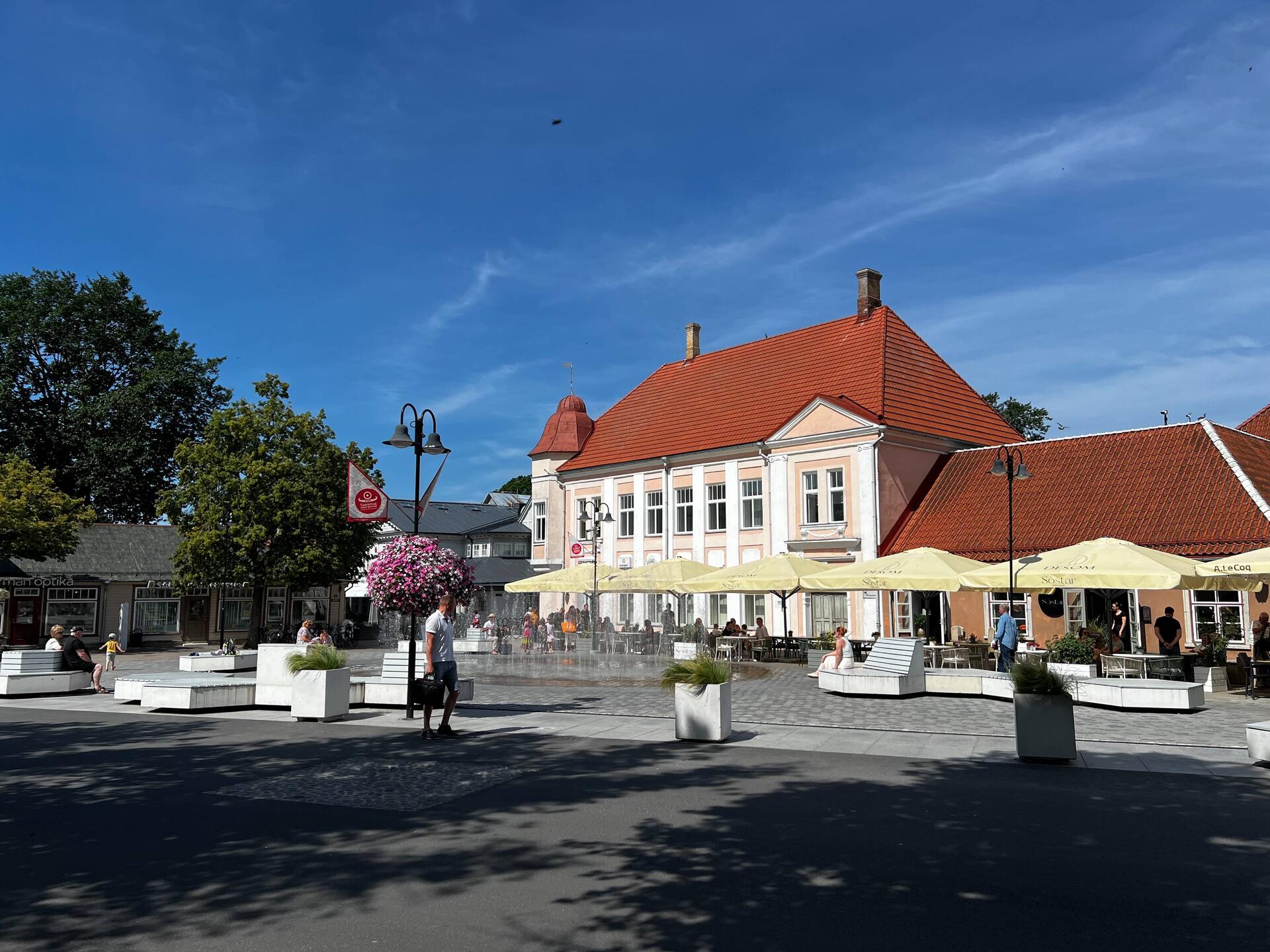 Blick auf den Markt