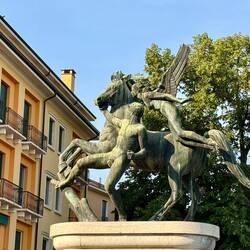 On the Ponte Vittoria