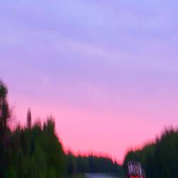 Sunrise. The colors were incredible