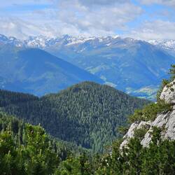 View from the path to Solsteinhaus