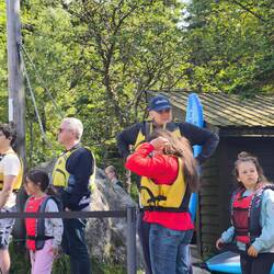 Ersteinmal hieß es Rettungsweste anlegen 🛟⚓