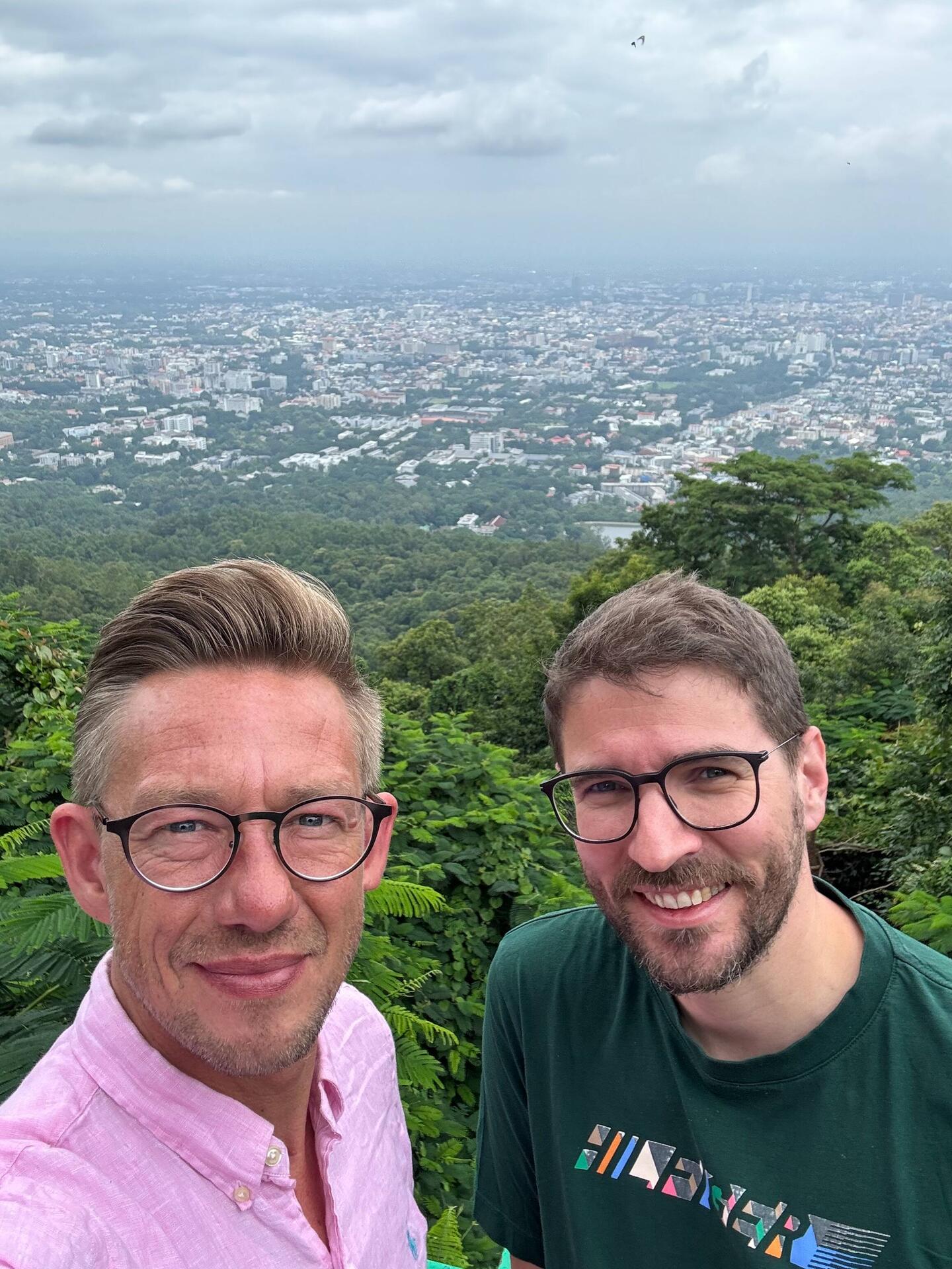 Blick über Chiang Mai