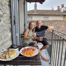 Aperitivo on our terrace