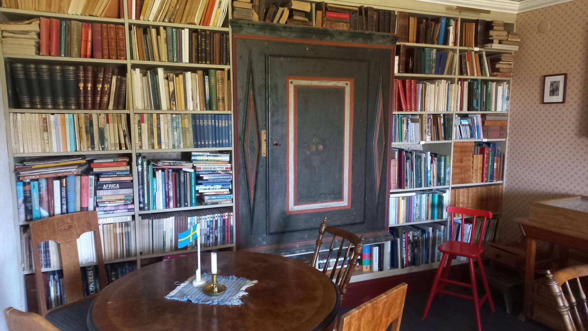 In the old farmhouse at Åsens. Built C1860, and still in the family