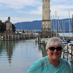 Die Wahrzeichen von Lindau: Der bayrische Löwe und der Neue Leuchtturm