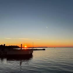 Voila....ein Sonnenuntergang in Tallinn