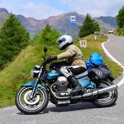 Nochmals die Abfahrt vom Gavia