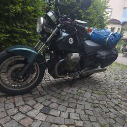 Gerade noch trocken in meiner Einfahrt gelandet.