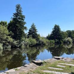 Alte Anlegestelle am Fyrisån