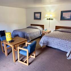 unser Motelzimmer für den halben Ruhetag