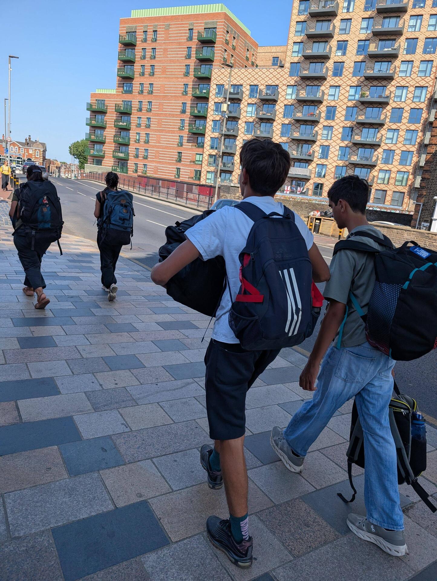 Heading to Clapham Junction