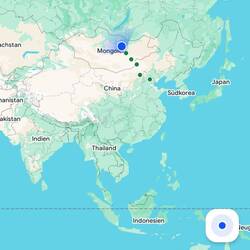 1553 km