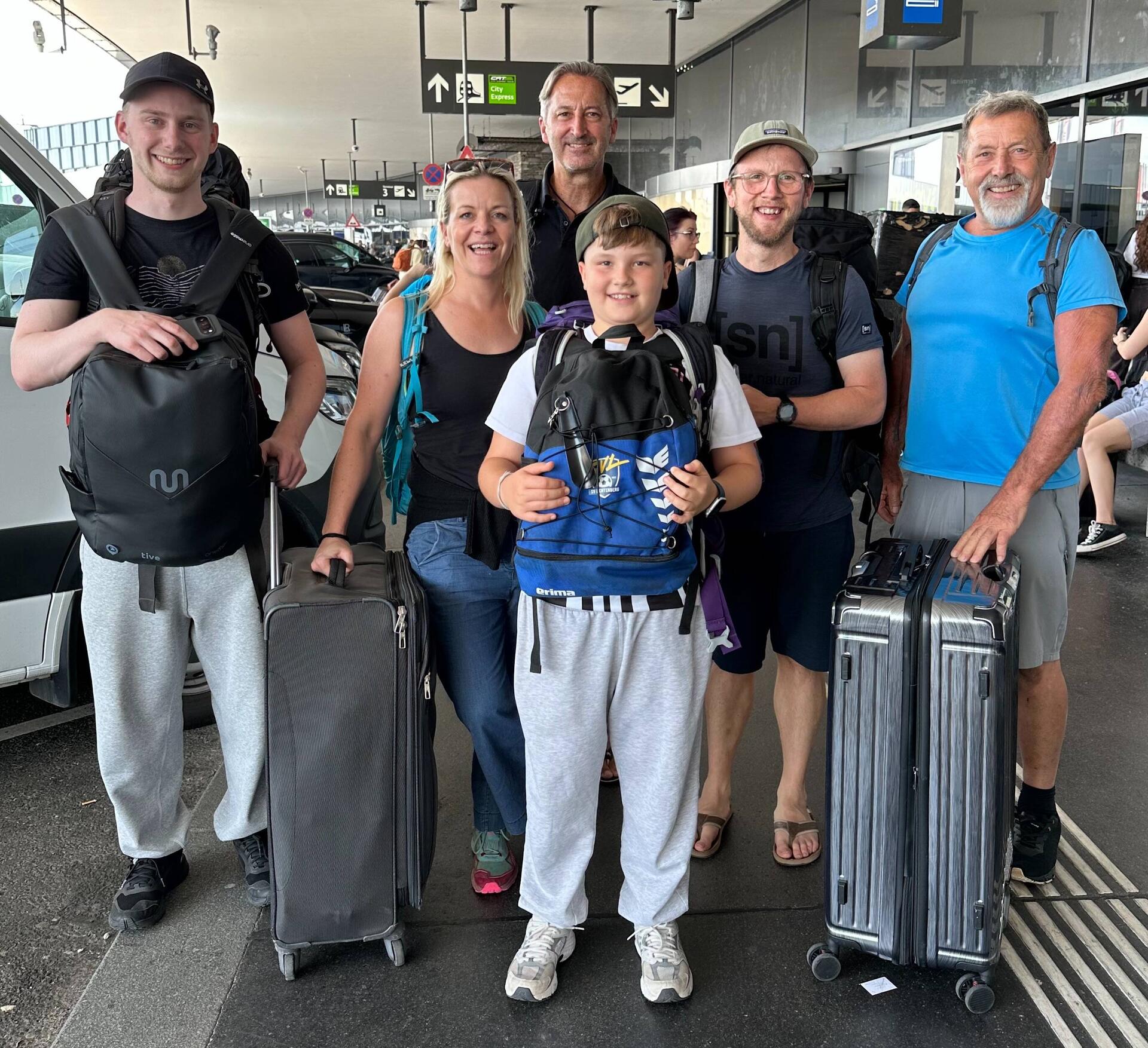 Unsere Reisetruppe