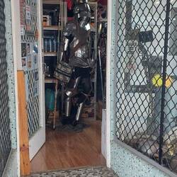 Doorway in shop at Mount Morgan